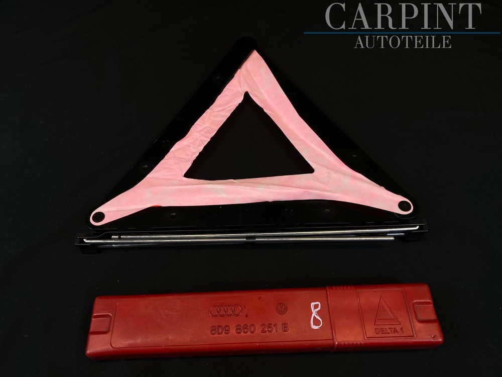 VW Audi Seat Skoda original warning triangle breakdown triangle 8D9860251B