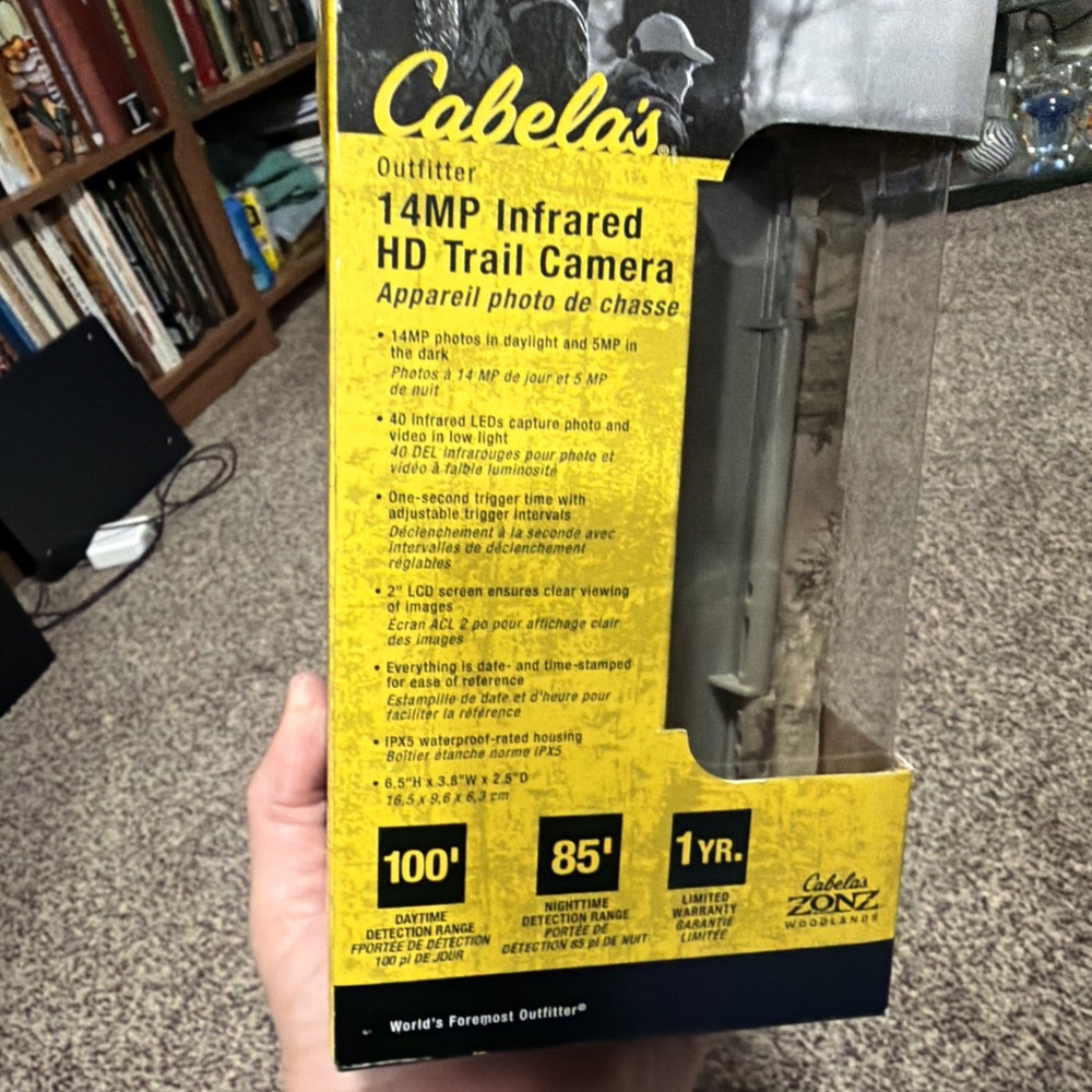 Cabela’s Outfitter 14MP HD Trail Camera – Camo –