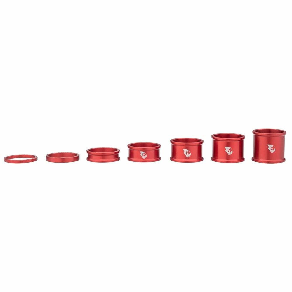 Spacer Kit 3, 5,10, 15mm, Black