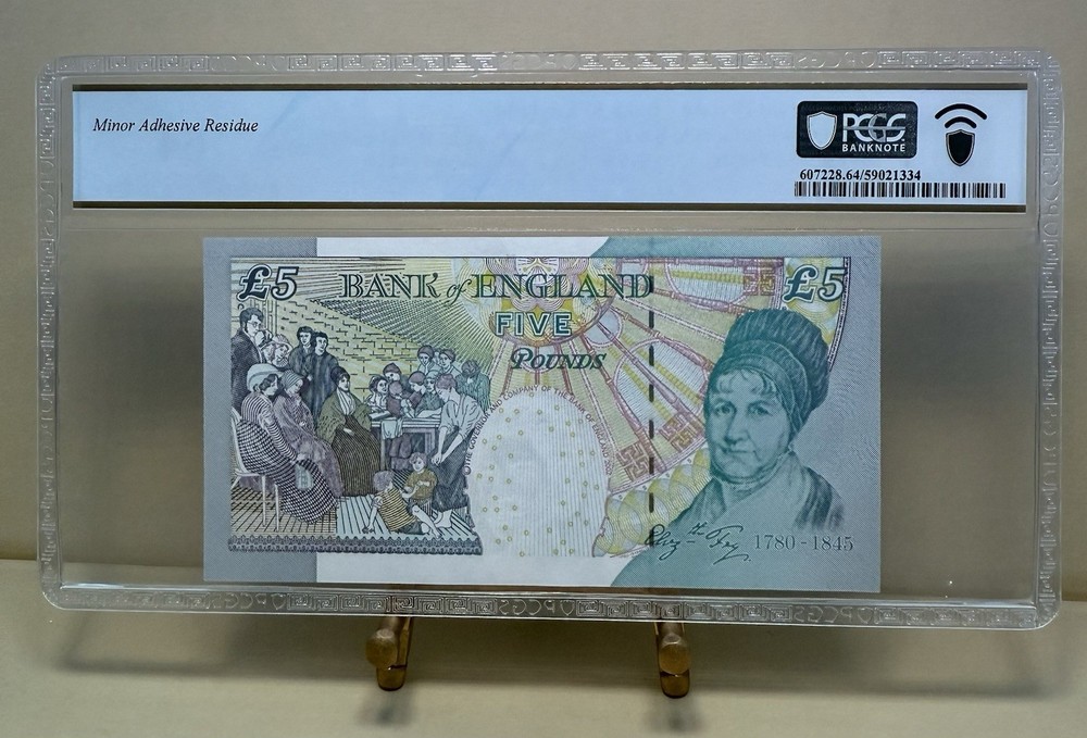 Great Britain-(4) Consecutive Five Pounds-PCGS