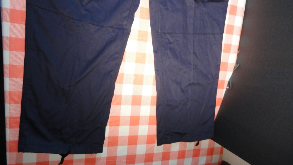 MILITARY BDU DARK BLUE CARGO TACTICAL TROUSER PANTS EXTRA LARGE REGULAR