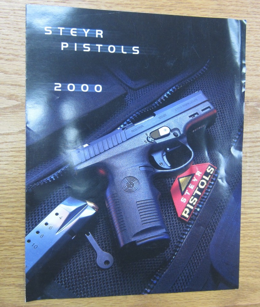 Steyr Pistol Sales Brochure from 2000