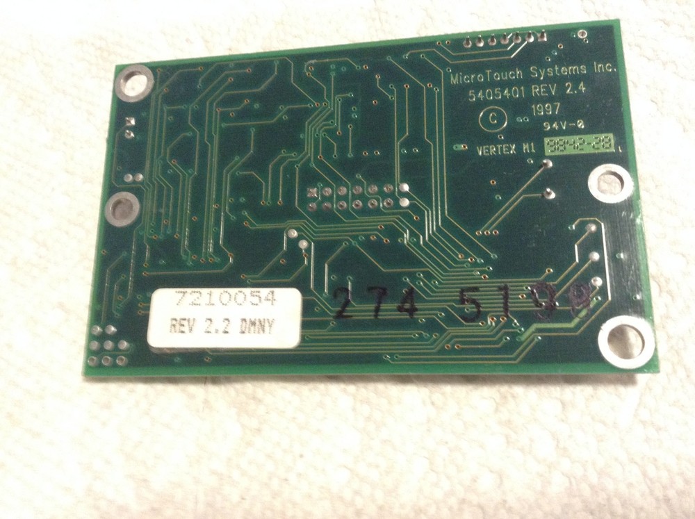 Microtouch Systems 7210054 Board 5405401