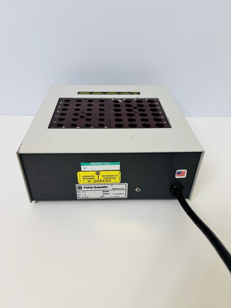 Fisher Scientific Dual Heating Block Dry Bath 11-718-2