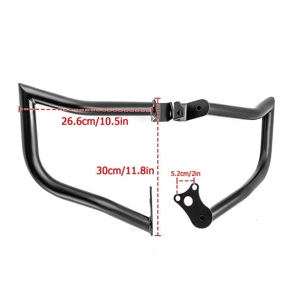 Sharp Front Engine Guard Crash Bar For Indian Scout Bobber Twenty Sixty 20-24
