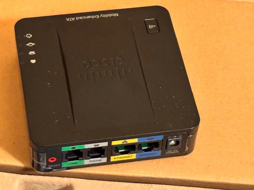 OPEN BOX CISCO SPA232D-G1 MULTI-LINE DECT VOIP GATEWAY