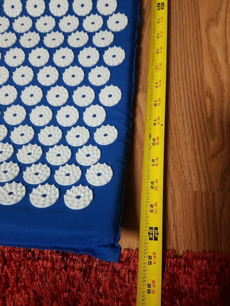 Blue At-Home Acupressure Mat & Pillow Set