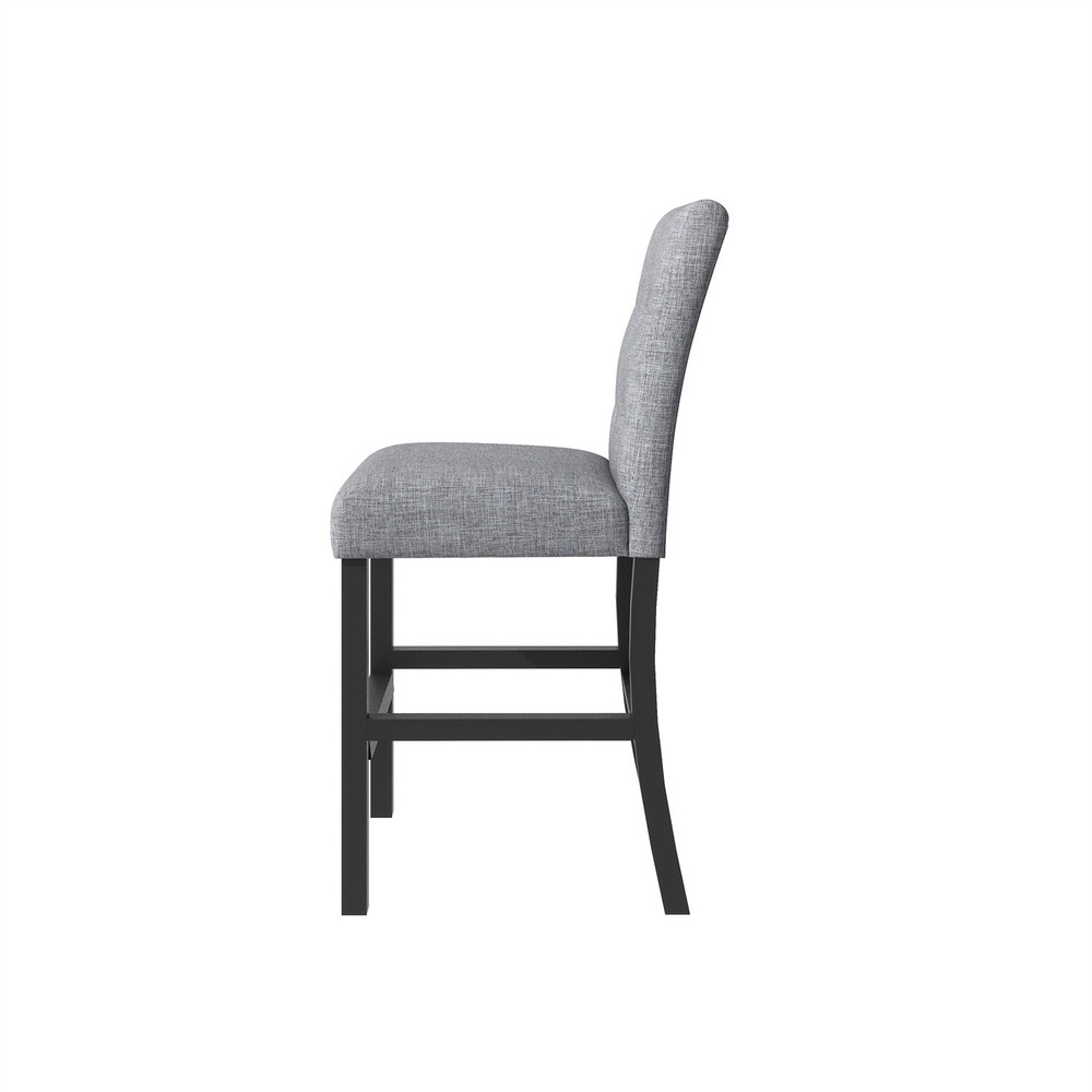 5 Piece Dining Table Set Square Table & 4 Chairs Kitchen Breakfast Furniture