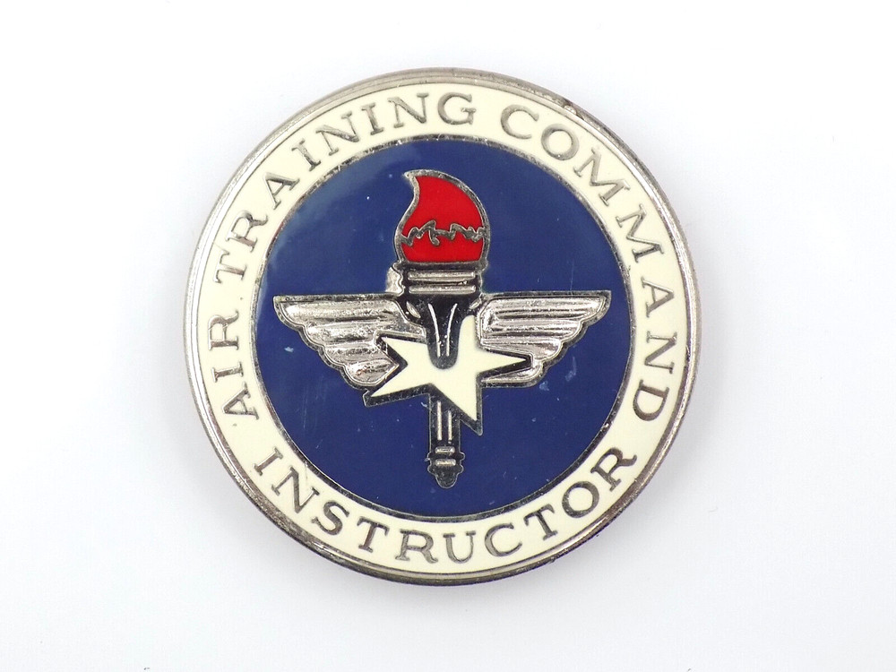 Original Vietnam War USAF Air Training Command Instructor Badge