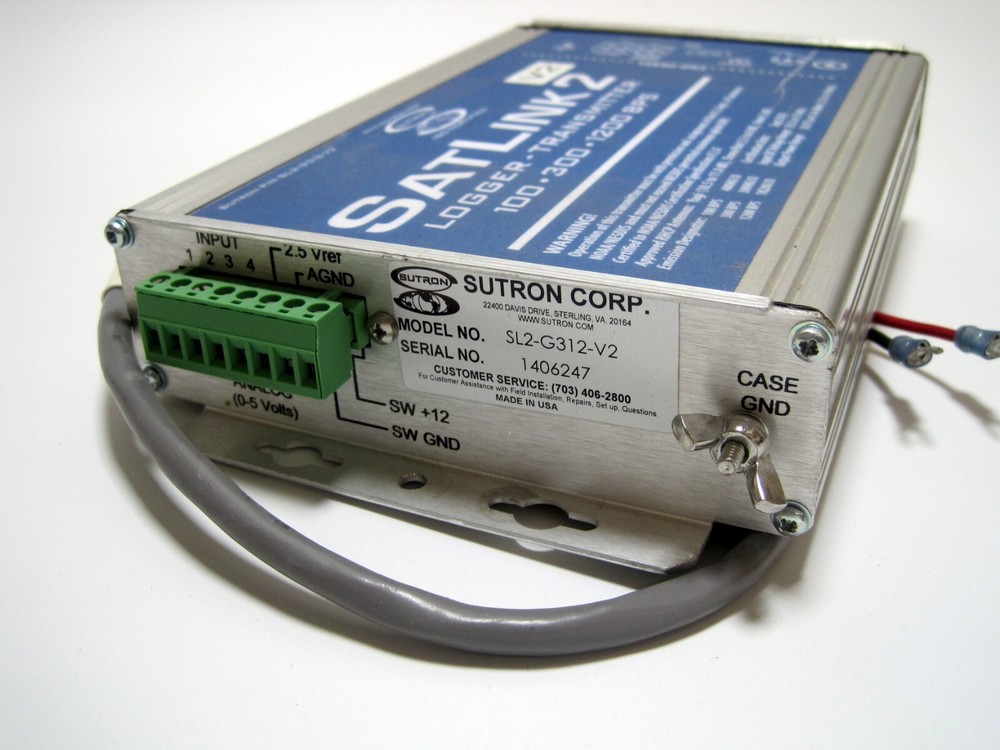 Sutron SatLink Logger Transmitter SL2-G312-V2