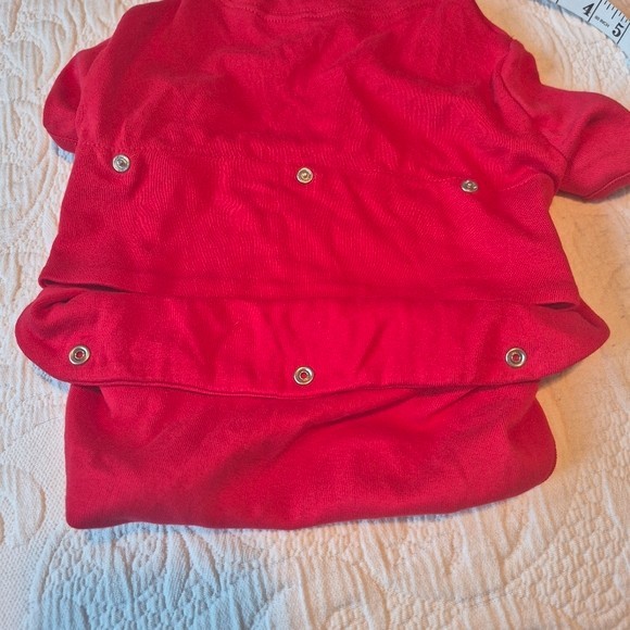 Pajamagram red size Medium jersey pajama shirt EUC