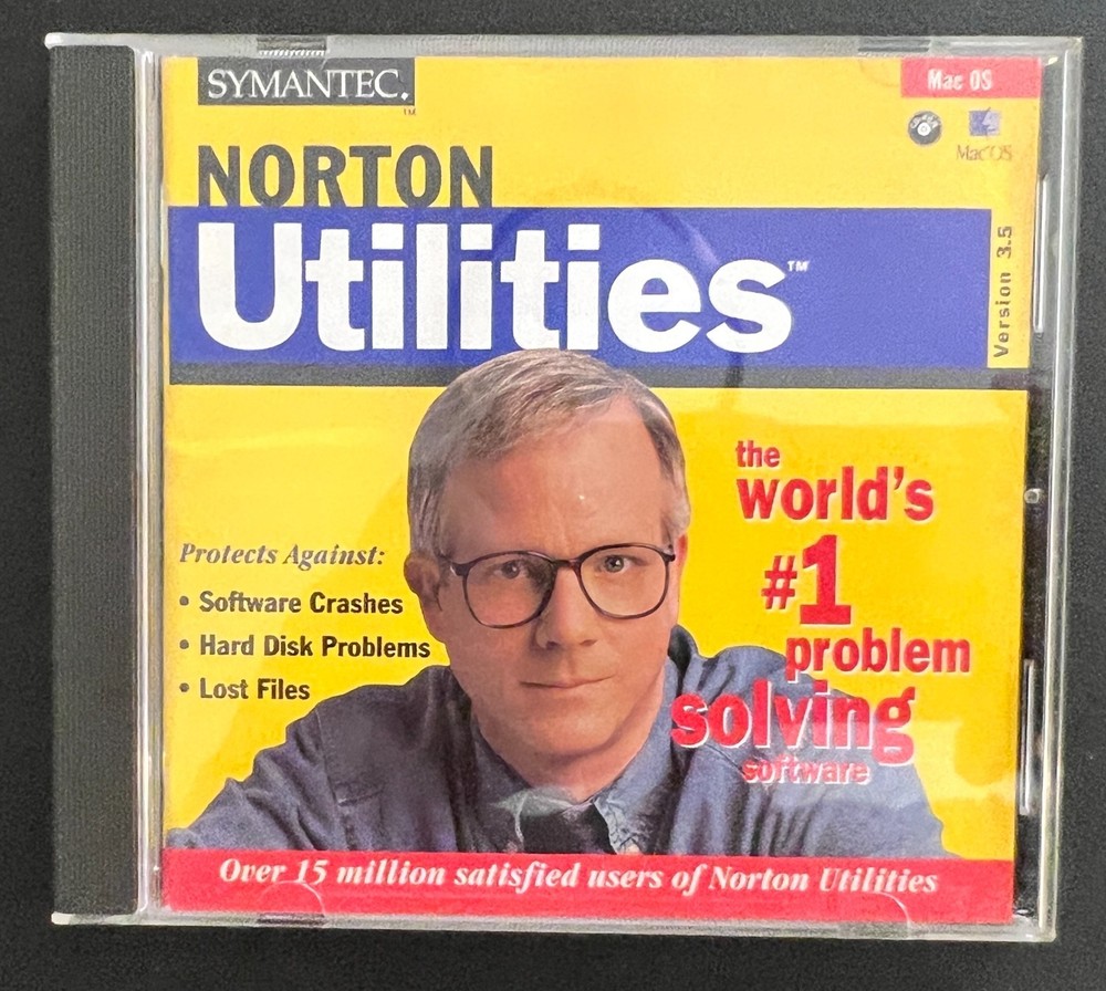 Vintage Norton Utilities MacOS 1997