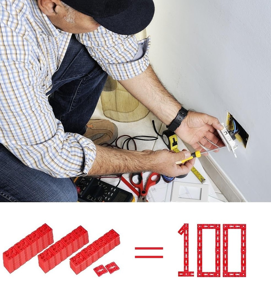 100pcs Outlet Spacers for Electrical Box, Electrical Outlet Spacers Shims Switch