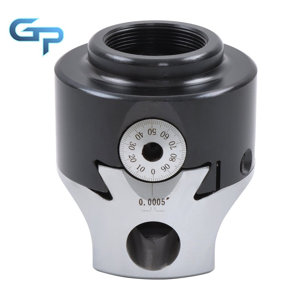 Heavy Duty 3 Inch Precision Boring Head 0.001" Adjustable 1-1/2-18 Thread
