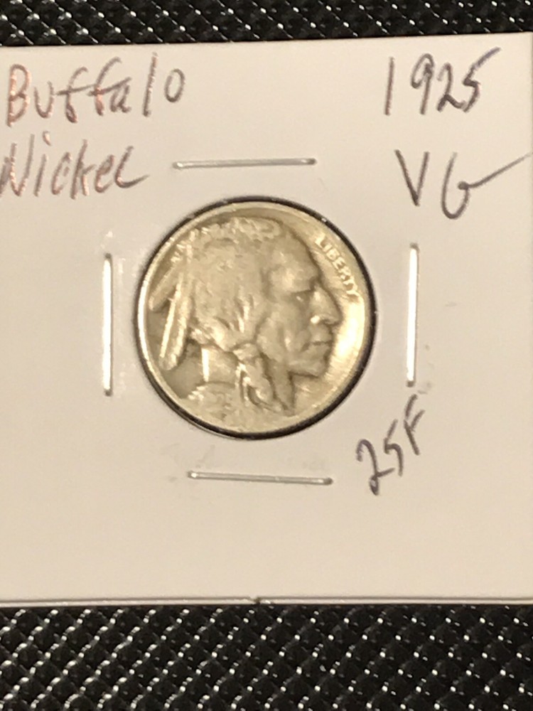 1925 Buffalo Nickel VG