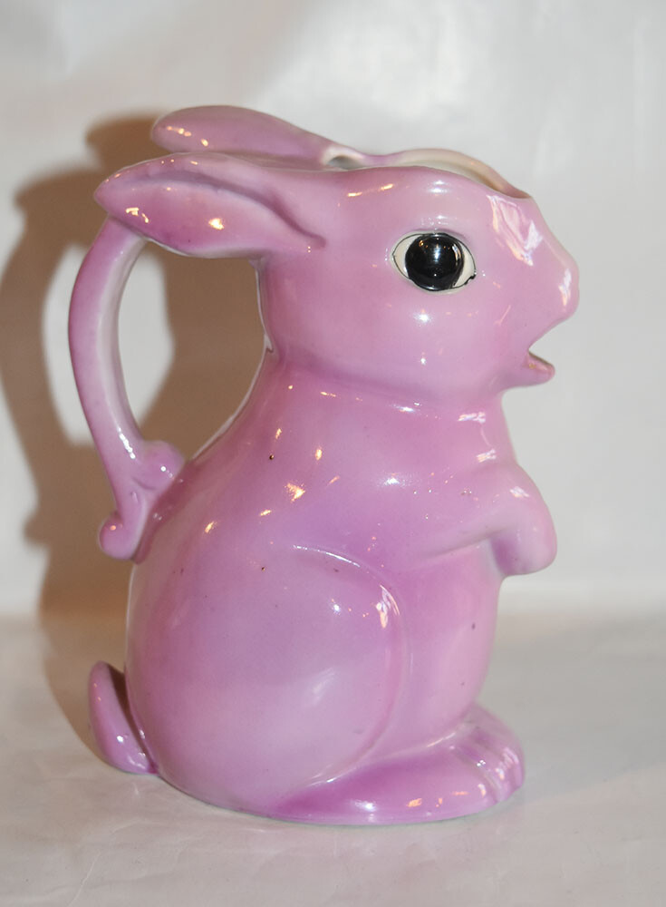 Germany Rabbit Milk Creamer Pitcher Figurine 4086