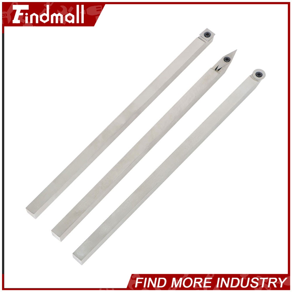 Findmall 6 Pack 11" Carbide Lathe Tools With 4 Extra Replacement Inserts