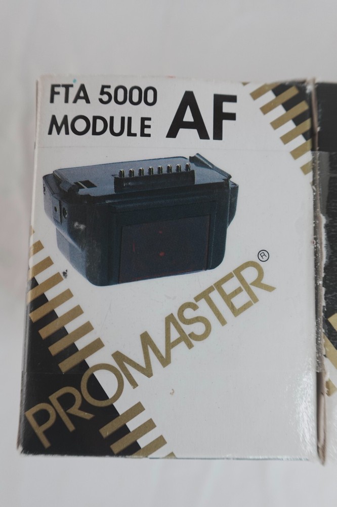 Promaster FTD 5000 Flash + FTA 5000 AF Module TTL Shoe Mount Tested
