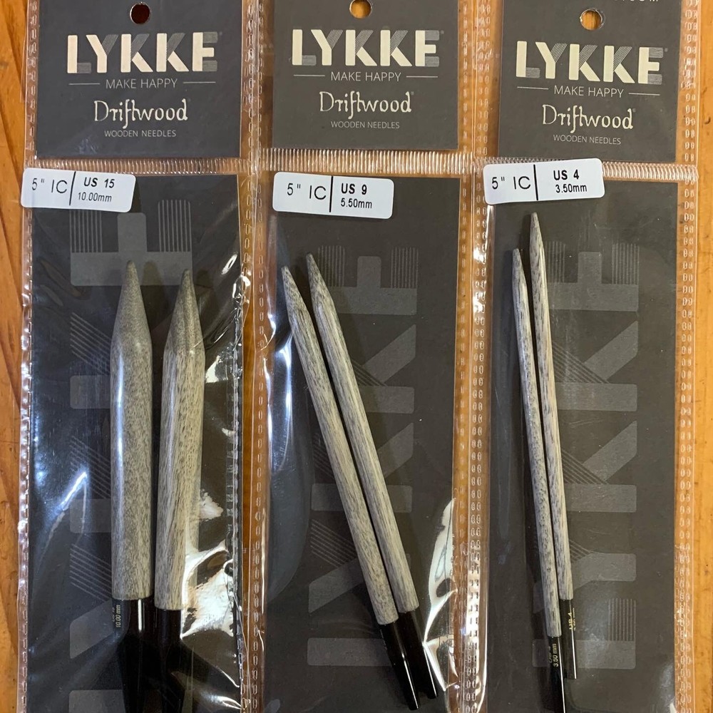 Lykke Driftwood Interchangeable Needle Tips; 5"