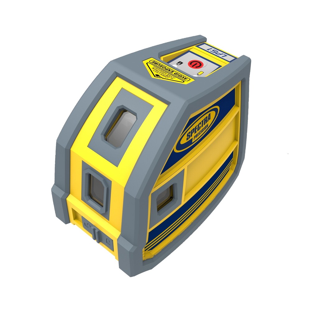 Trimble Navigation LP51 5-Beam Laser Pointer, 5 Red Points, 3/16" @ 50' Accuracy