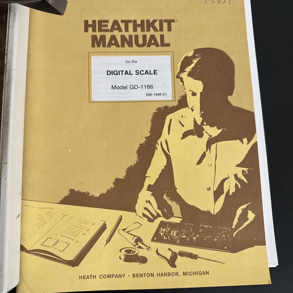 Heathkit GD-1186 Digital Scale With Manual