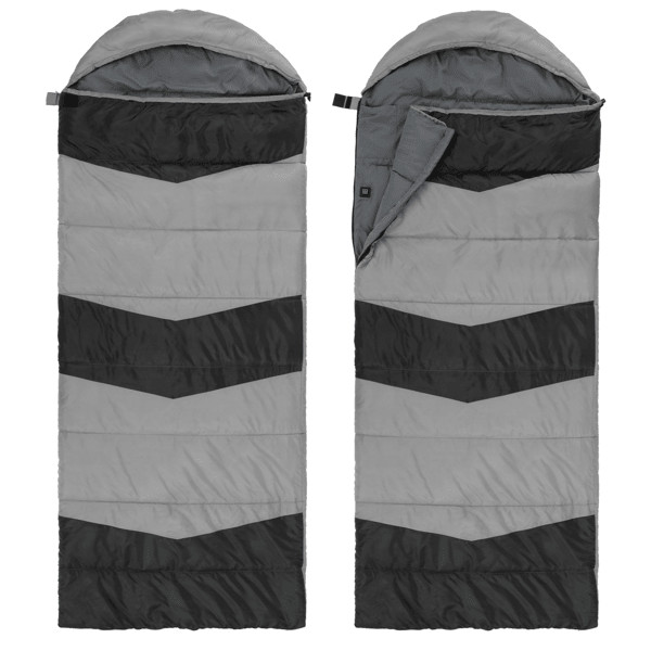 Heated Sleeping Bag Rectangular Lightweight USB Pads Waterproof Hiking