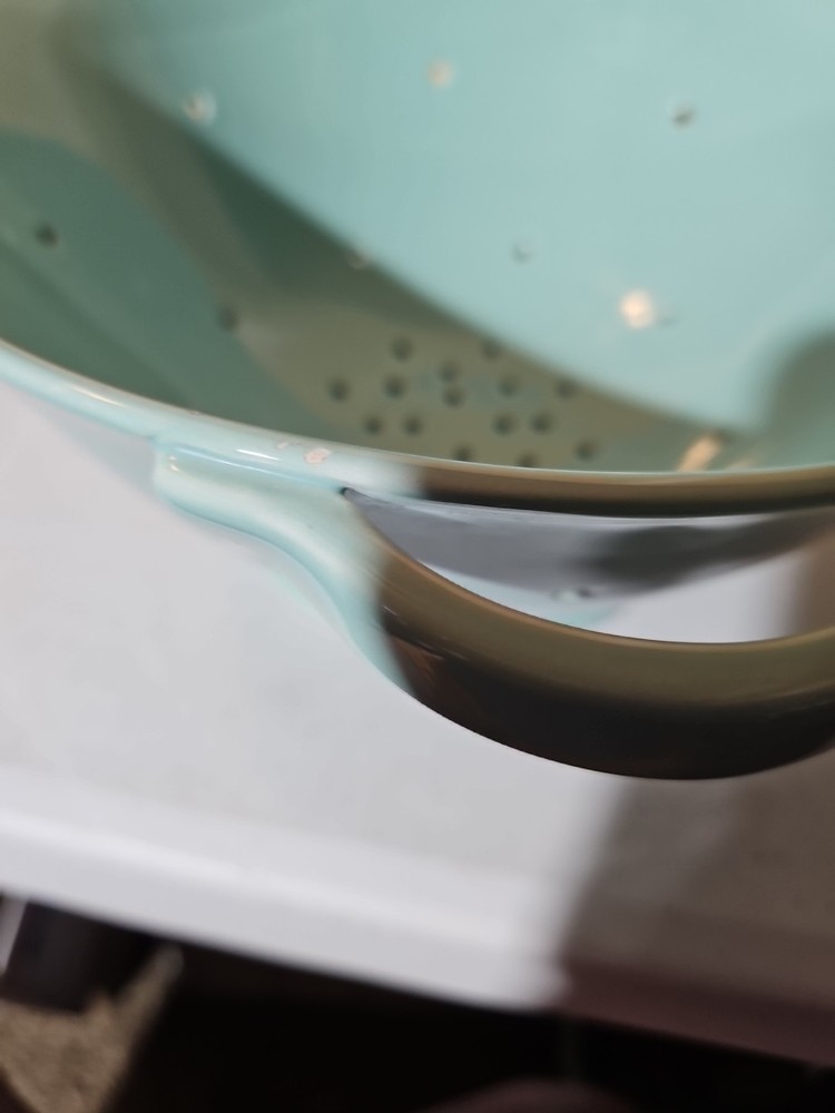 Mint Green Ceramic Colander By Teleflora