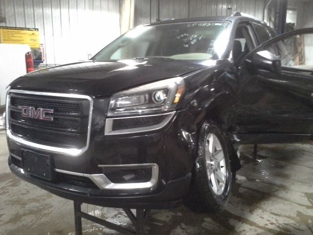 2015 GMC Acadia Driver Front Headrest Only Black Cloth