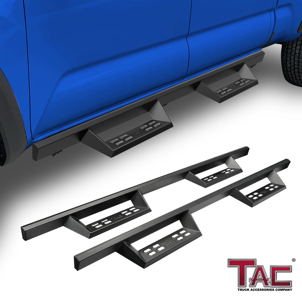 TAC Running Boards for 07-18 Chevy Silverado/GMC 1500 Double/Ext. Cab Side Steps