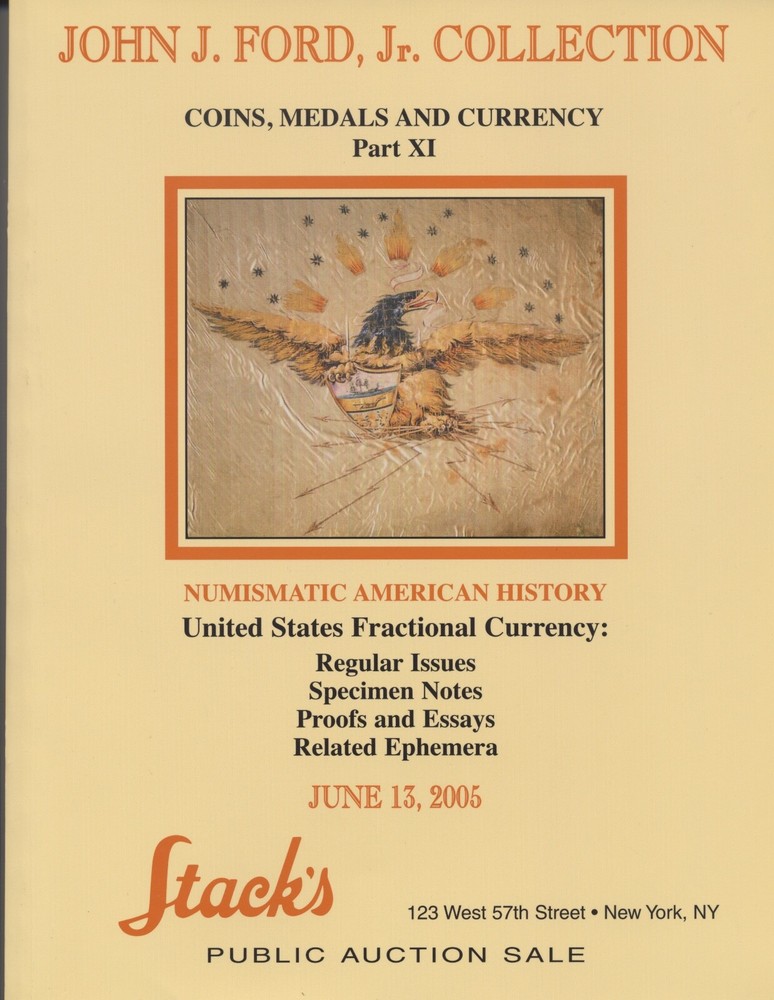 Stack's: The John J. Ford Collection.
