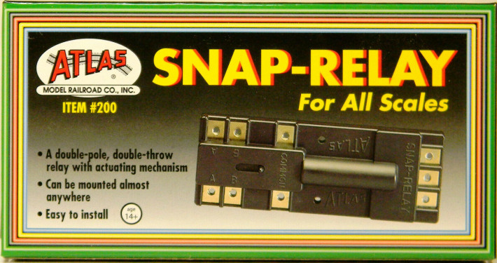 Atlas #200 Snap Relay HO / N