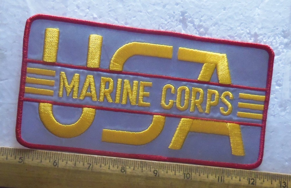 U. S. A. – Marine Corps Embroidered Back Patch (NOS)