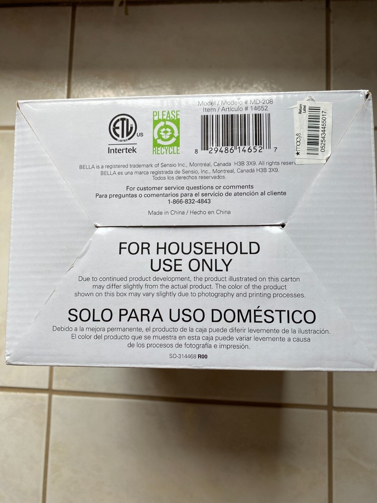 Bella 4 Cups Drip Coffee Maker