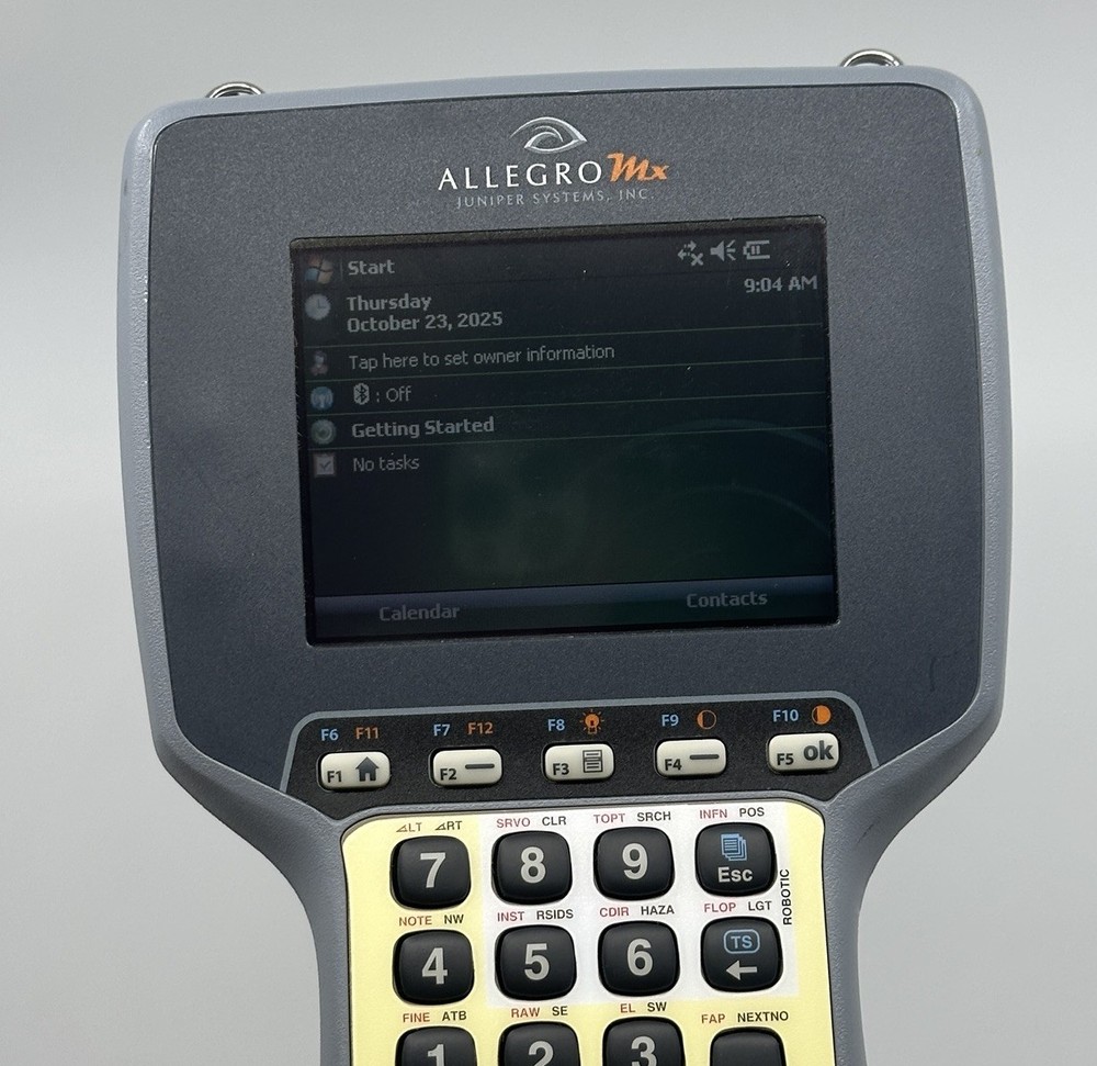 Juniper Systems Allegro MX Handheld Touchscreen Data Collector & Charger A