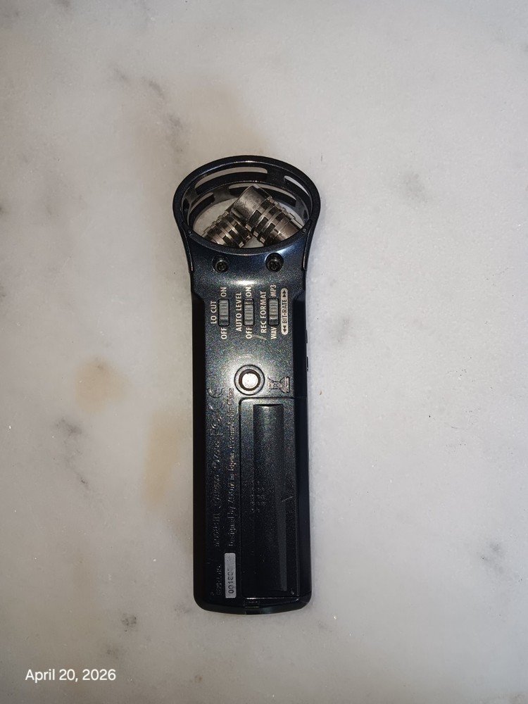 Zoom H1 Handy Portable Digital Recorder Working Tested