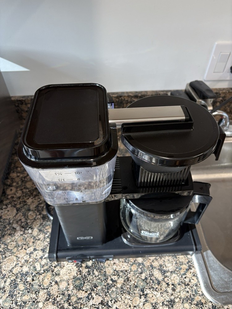 Moccamaster Technivorm KBG Auto Off Coffee Maker Matte Black Tested, Working