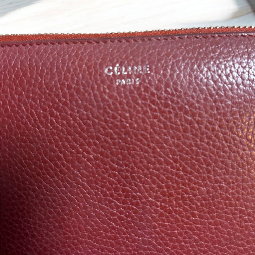 CELINE Round Zip Wallet From Japan