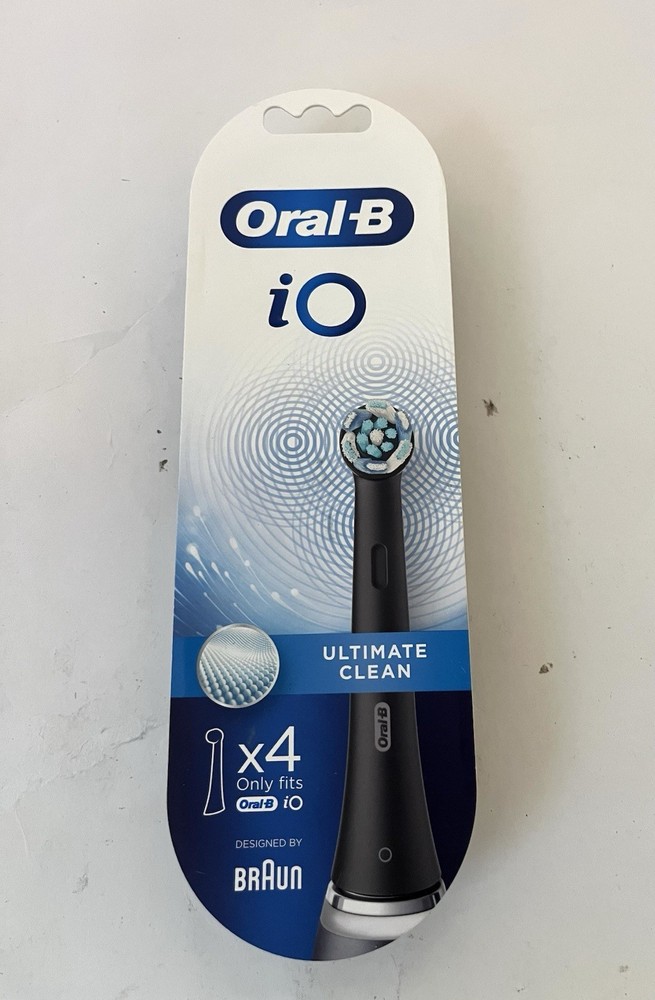 Oral-B iO Ultimate Clean Brush Heads (4 Count)
