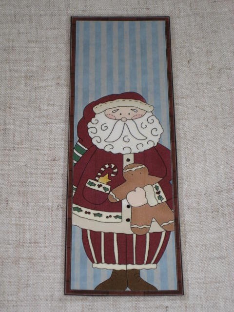 PRIMITIVE SANTA CLAUS LAMINATED BOOKMARK CS1219