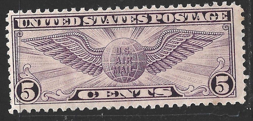 United States, Scott #C16, 5c Winged Globe, MH