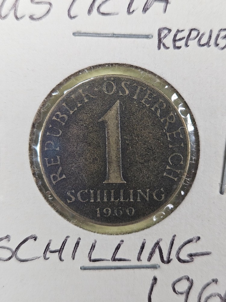 COINS - AUSTRIA - 1 SCHILLING 1960