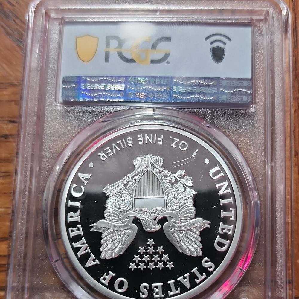 PCGS PR70DCAM 2025 Silver Eagle 1oz Silver Missing Year Commemorative Proof
