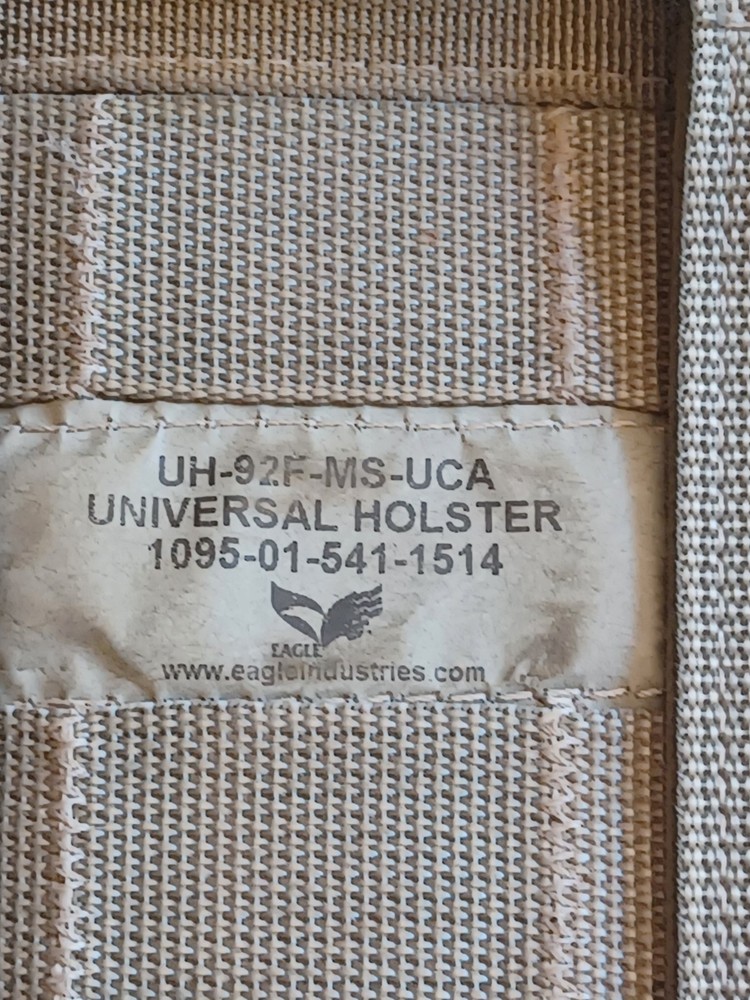 USGI Eagle Universal Holster ACU Excellent Used