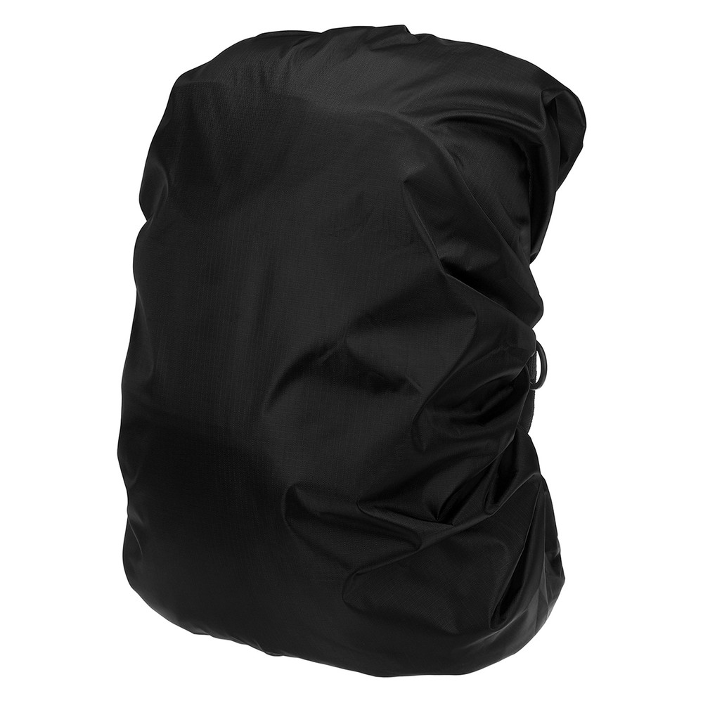 60L Backpack Rain Cover, Oxford Cloth, L, Black