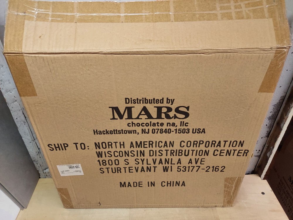 Vintage 3 Tiered Plastic Mars Candy Display NOS