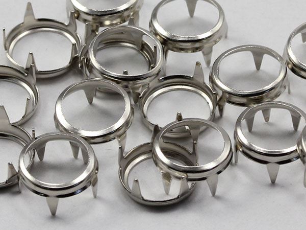 15MM Rim Settings 36 Pieces Silver