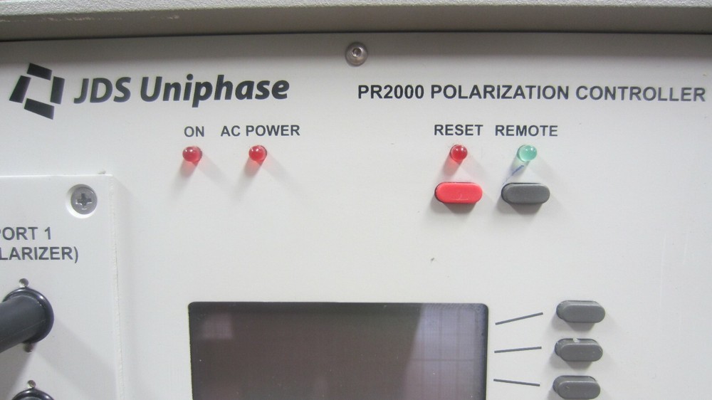 JDS Uniphase PR2000 Polarization Controller (SN= HE089649)