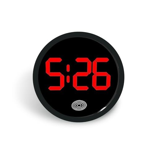 Digital Dashboard Car Clock, Touch-Sensitive Luminous LED High 1 PC Red