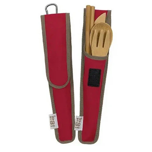 Cayenne Red Reusable Repeat Bamboo Utensil  1 Count By To-Go Ware