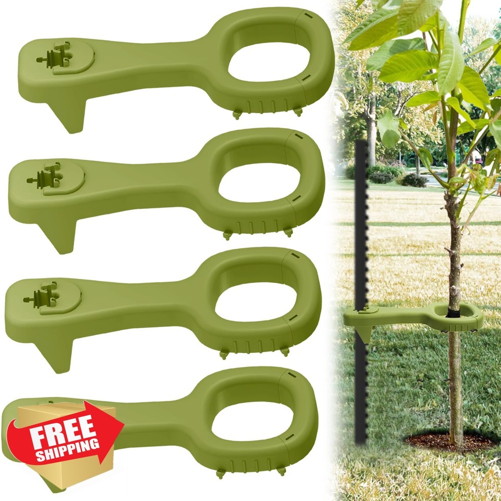 Tree Support Stabilizer Kit 4 PCS For Leaning Trees Weather Resistant
